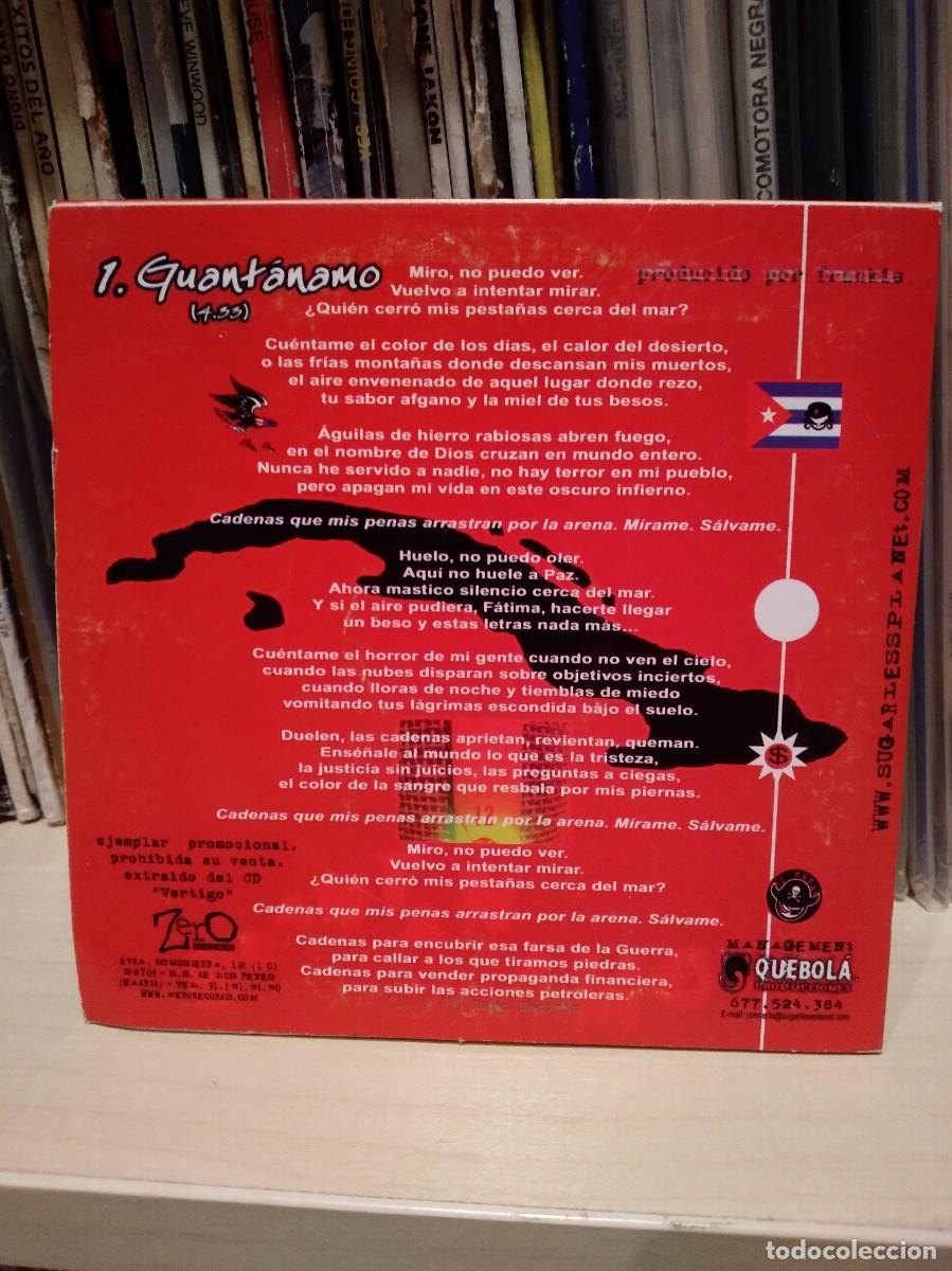 CDs de m&uacute;sica: Sugarless-Guantanamo-Cd Single Promo- - Foto 2