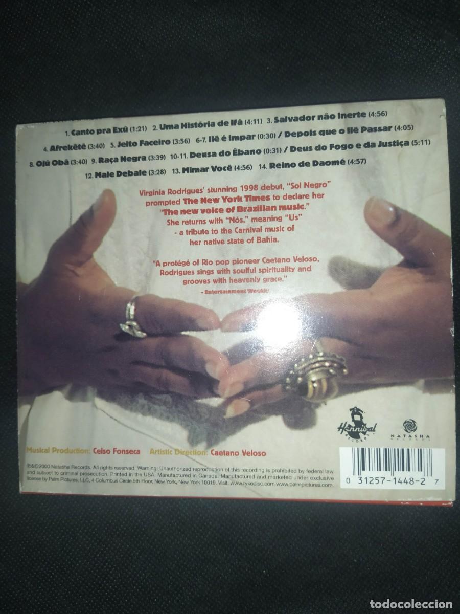 CDs de m&uacute;sica: Virg&iacute;nia Rodrigues &ndash; N&oacute;s CD - Foto 2