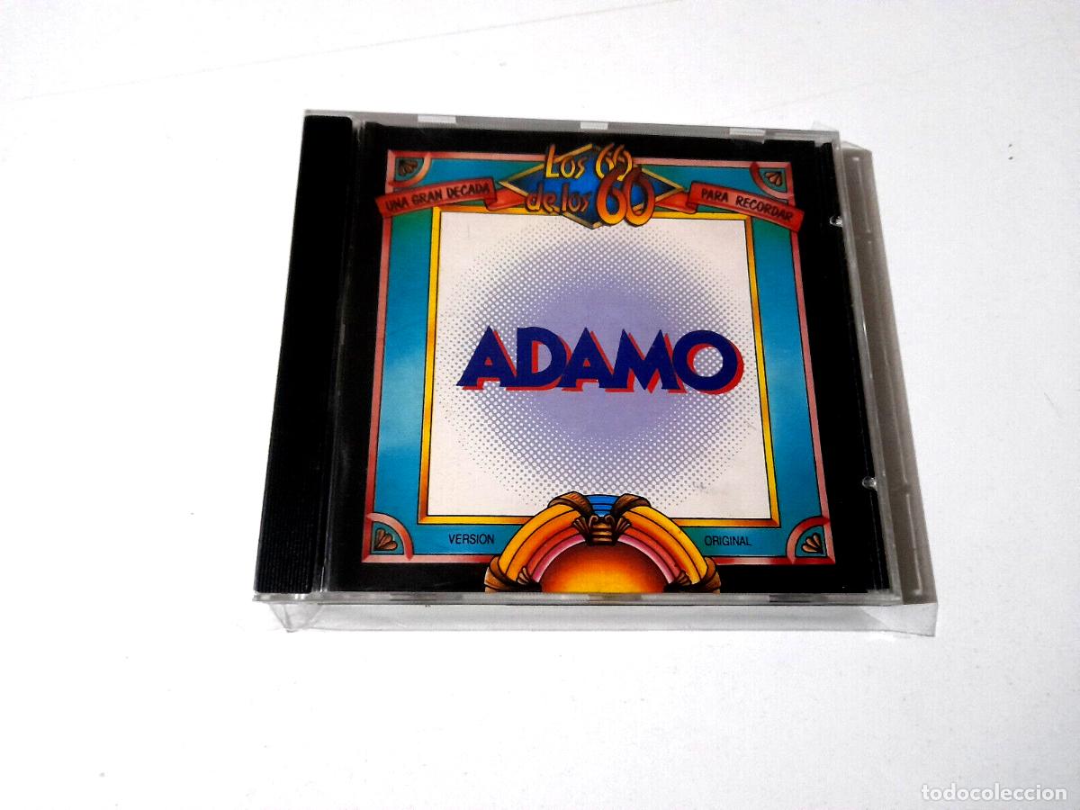 CDs de m&uacute;sica: ADAMO &rdquo;LOS 60 DE LOS 60&rdquo; CD 14 TRACKS - Foto 1