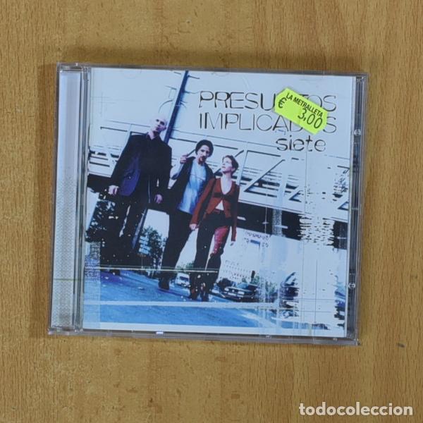 CDs de m&uacute;sica: PRESUNTOS IMPLICADOS - SIETE - CD - Foto 1