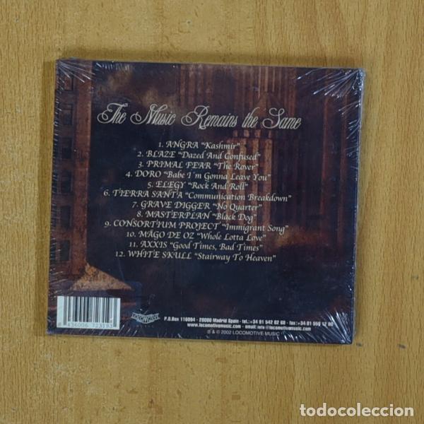 CDs de m&uacute;sica: VARIOS - THEMUSIC REMAINS THE SAME - CD - Foto 2