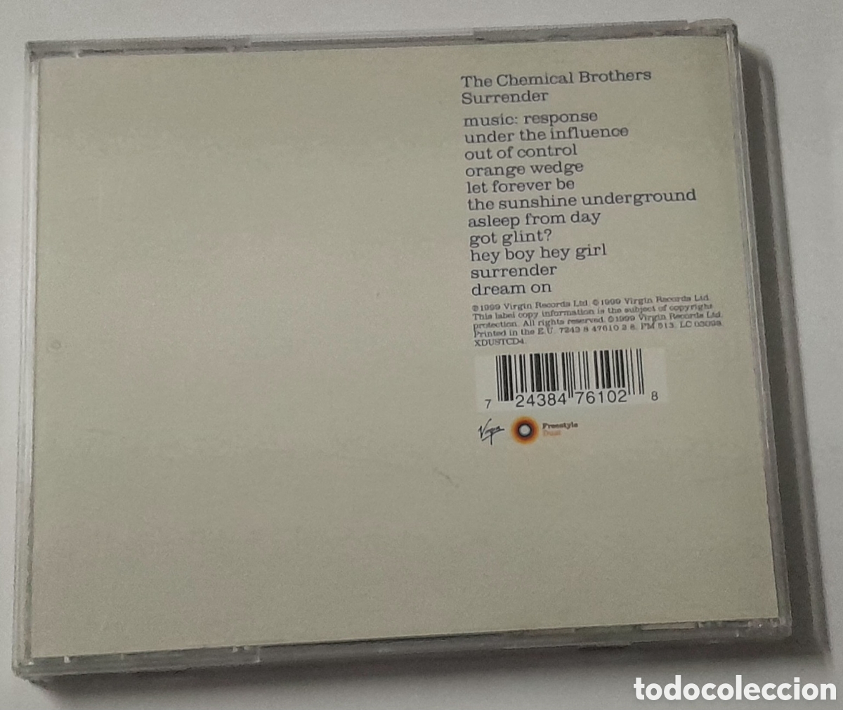 CDs de m&uacute;sica: THE CHEMICAL BROTHERS - SURRENDER - Foto 2