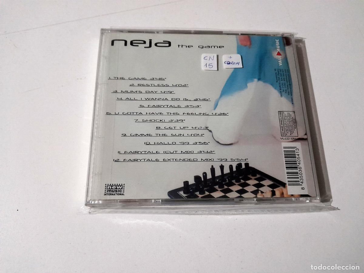 CDs de m&uacute;sica: NEJA &rdquo;THE GAME&rdquo; CD +CD-ROM 12 TRACKS COMO NUEVO - Foto 2