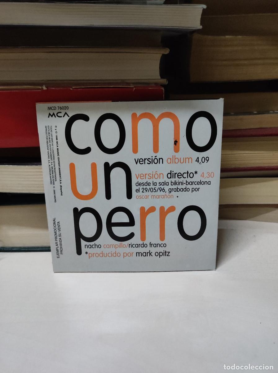 CDs de m&uacute;sica: Nacho Campillo &ndash; Como Un Perro - Foto 2