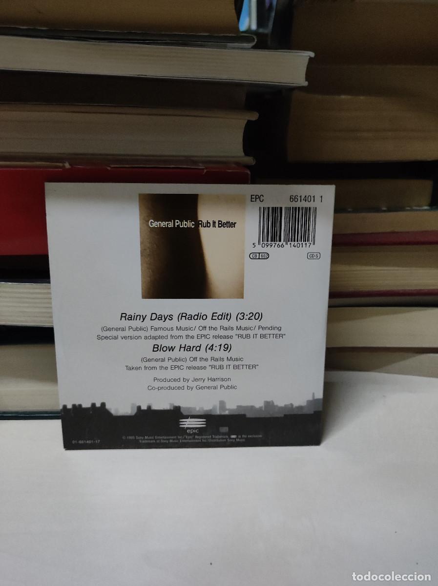 CDs de m&uacute;sica: General Public &ndash; Rainy Days - Foto 2