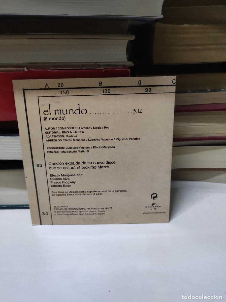 CDs de m&uacute;sica: Efecto Mariposa &ndash; El Mundo - Foto 2