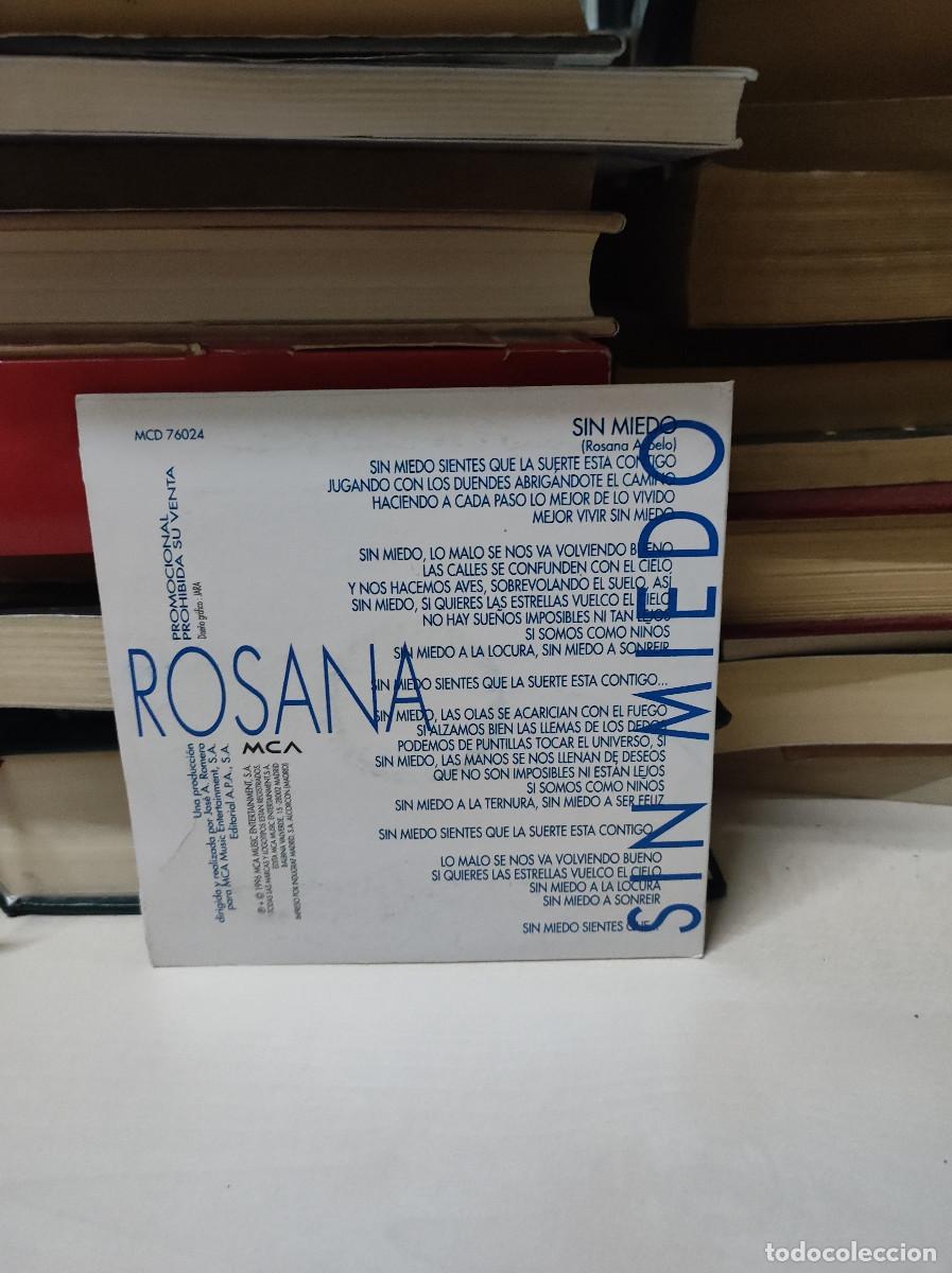 CDs de m&uacute;sica: Rosana &ndash; Sin Miedo - Foto 2
