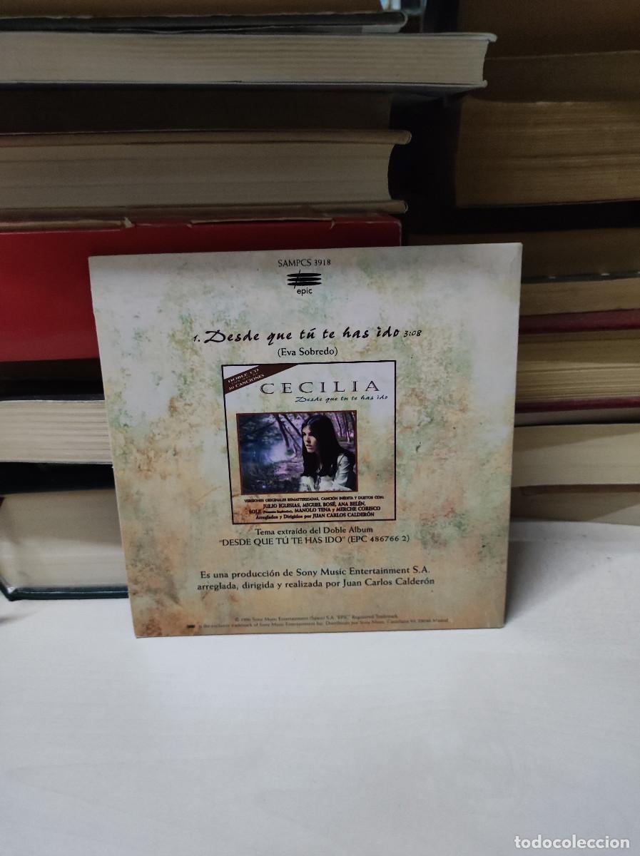 CDs de m&uacute;sica: Cecilia &ndash; Desde Que Tu Te Has Ido - Foto 2