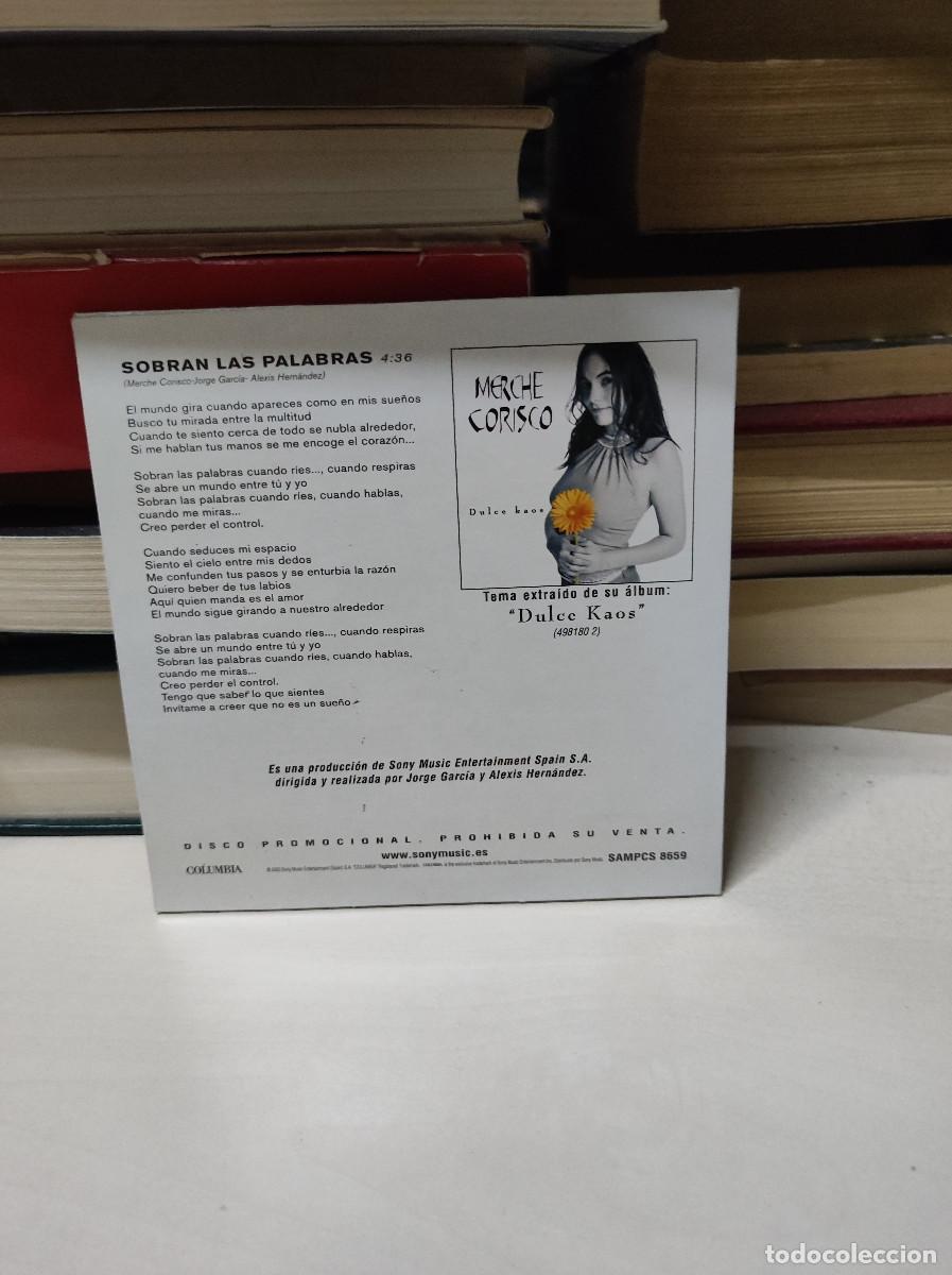 CDs de m&uacute;sica: Merche Corisco &ndash; Sobran Las Palabras - Foto 2