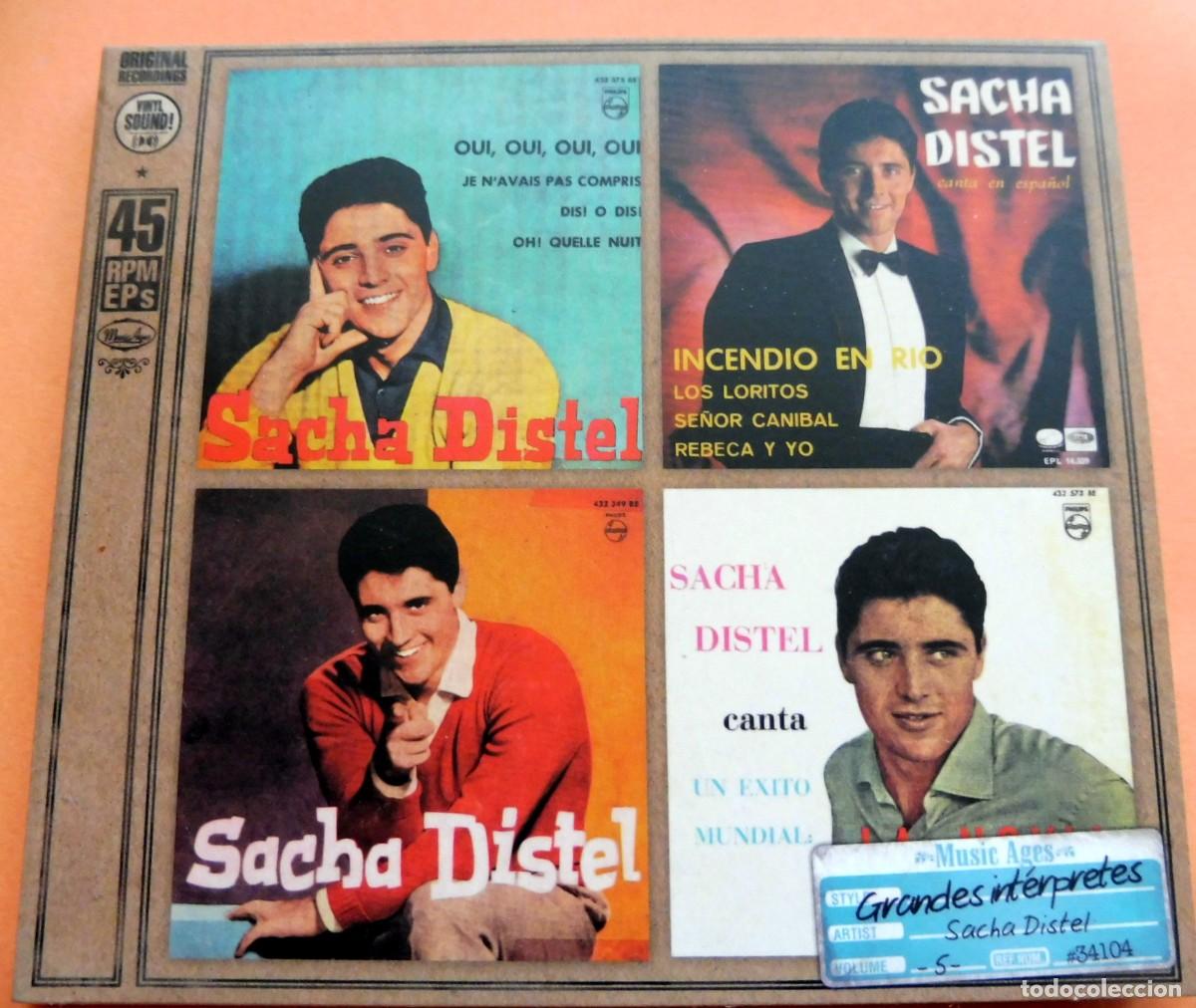CDs de m&uacute;sica: CD - SACHA DISTEL - MUSIC AGES N&Uacute;M 5 - Foto 1