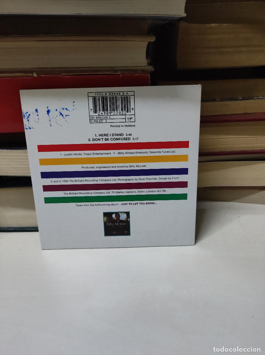 CDs de m&uacute;sica: Bitty Mclean &ndash; Here I Stand - Foto 2