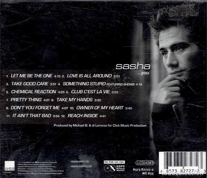 CDs de m&uacute;sica: Sasha - ...You. CD - Foto 2
