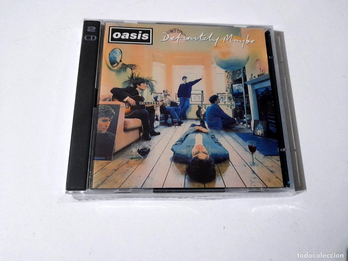 CDs de m&uacute;sica: OASIS &rdquo;DEFINITELY MAYBE&rdquo; 2CD 11 TRACKS - Foto 1