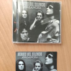 CDs de Música: HÉROES DEL SILENCIO. AVALANCHA. CD HOLLAND Y CD EDICIÓN CARTÓN. Lote 393735734