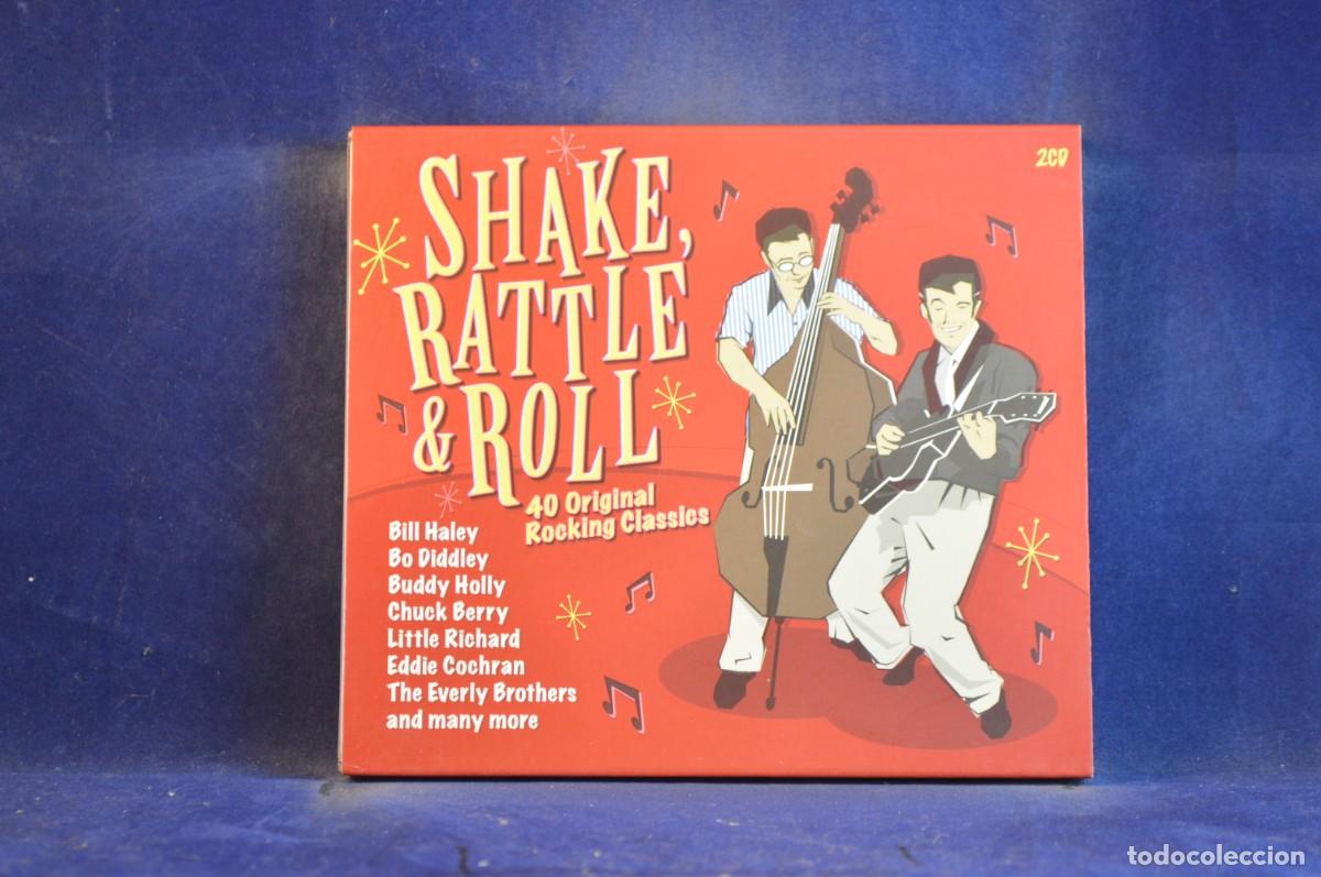 CDs de m&uacute;sica: VARIOUS &ndash; SHAKE, RATTLE & ROLL - 2 CD - Foto 1