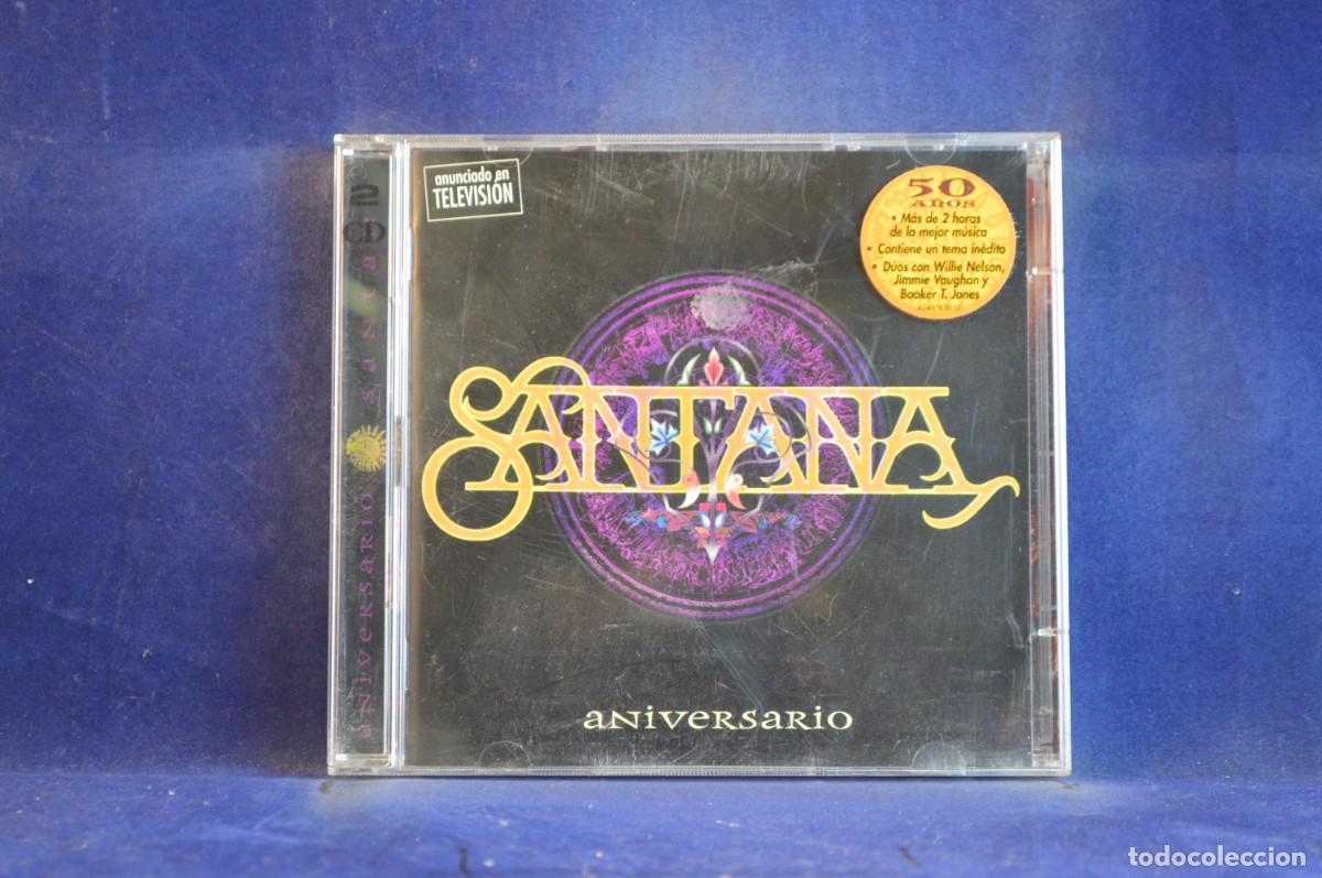 CDs de m&uacute;sica: SANTANA &ndash; ANIVERSARIO - 2 CD - Foto 1