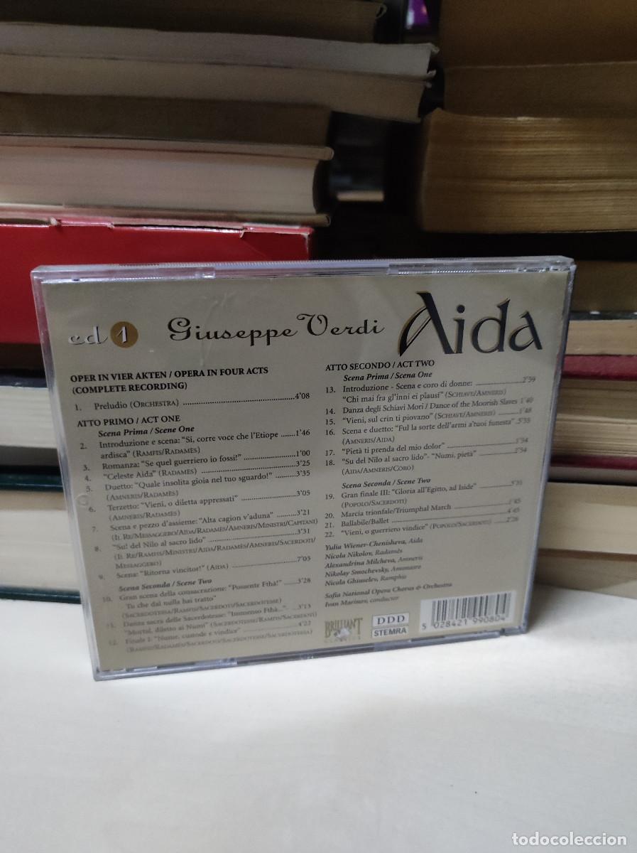 CDs de m&uacute;sica: GIUSEPPE VERDI AIDA CD 1 - Foto 2