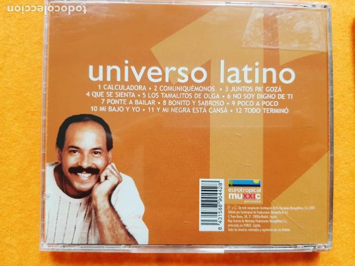 CDs de m&uacute;sica: OSCAR D&acute;LEON - UNIVERSO LATINO - Foto 2