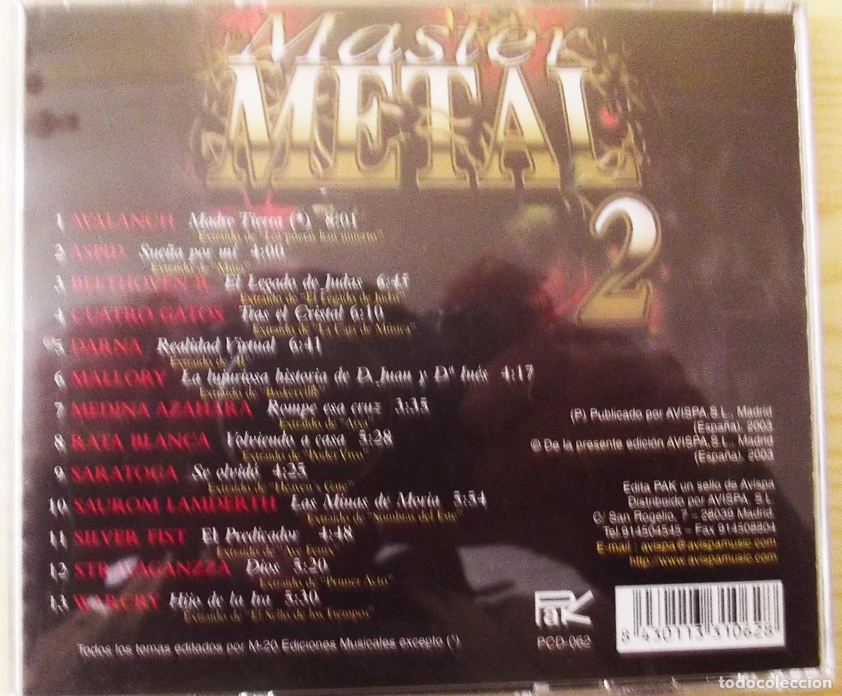 CDs de m&uacute;sica: CD. Master Metal 2 - Foto 2
