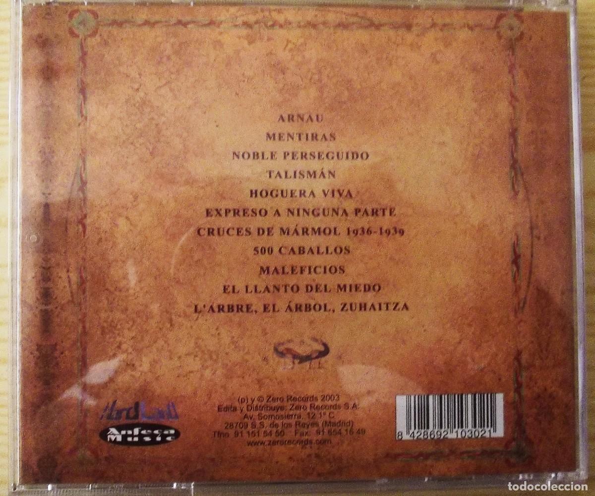CDs de m&uacute;sica: CD Templario &aacute;lbum la risa de las bestias - Foto 2