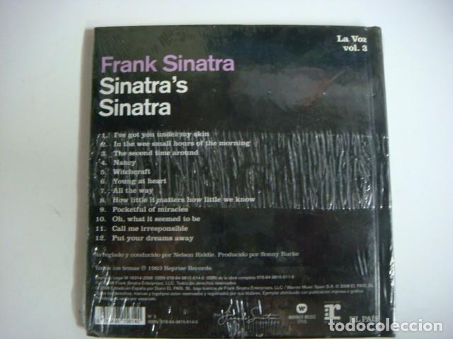 CDs de m&uacute;sica: C.D. DE FRANK SINATRA SINATRAS SINATRA,VOL N&ordm;-3 - Foto 2
