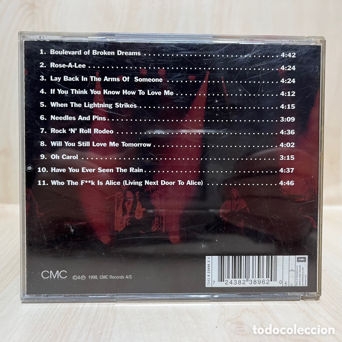 CDs de m&uacute;sica: Smokie - Live (CD) 1998 - Foto 2