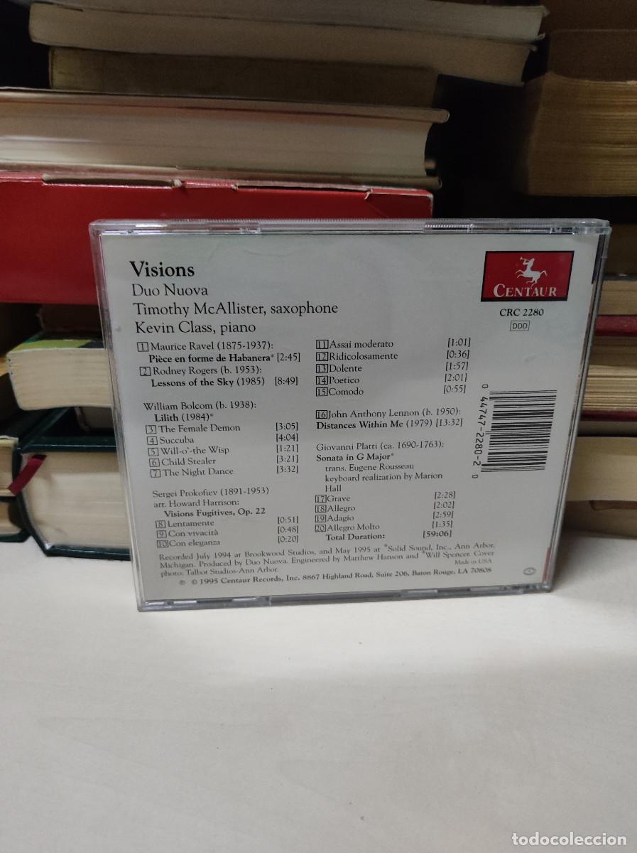 CDs de m&uacute;sica: Duo Nuova &ndash; Visions - Foto 2
