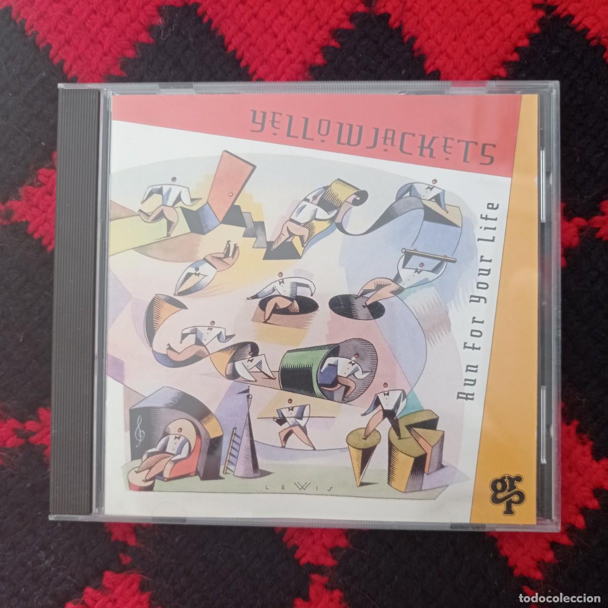 CDs de m&uacute;sica: YELLOW JACKETS: RUN FOR YOUR LIFE (CD) - Foto 1