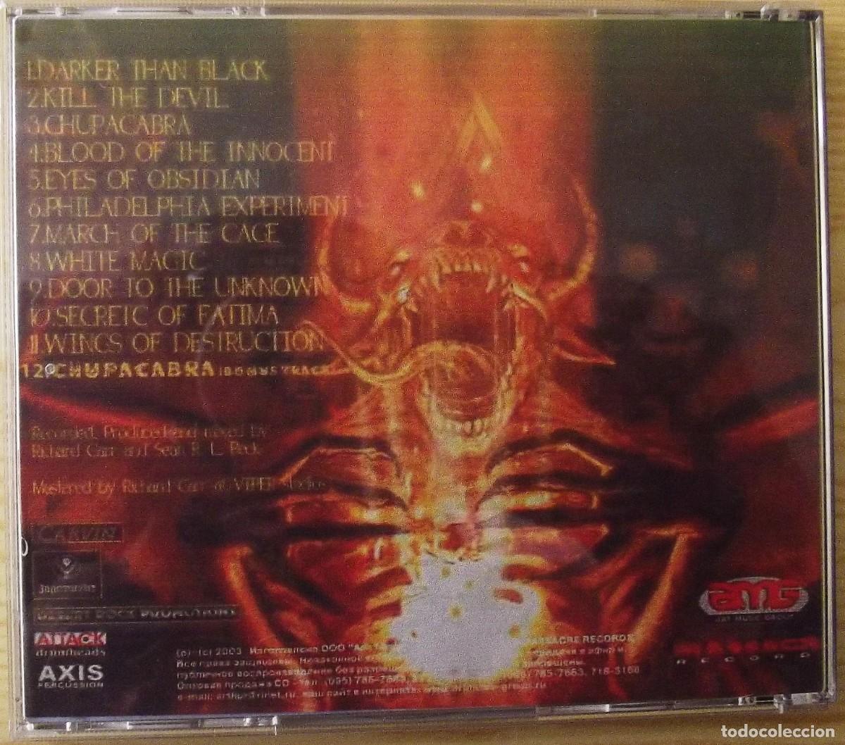 CDs de m&uacute;sica: CD. Cage darker the black - Foto 2