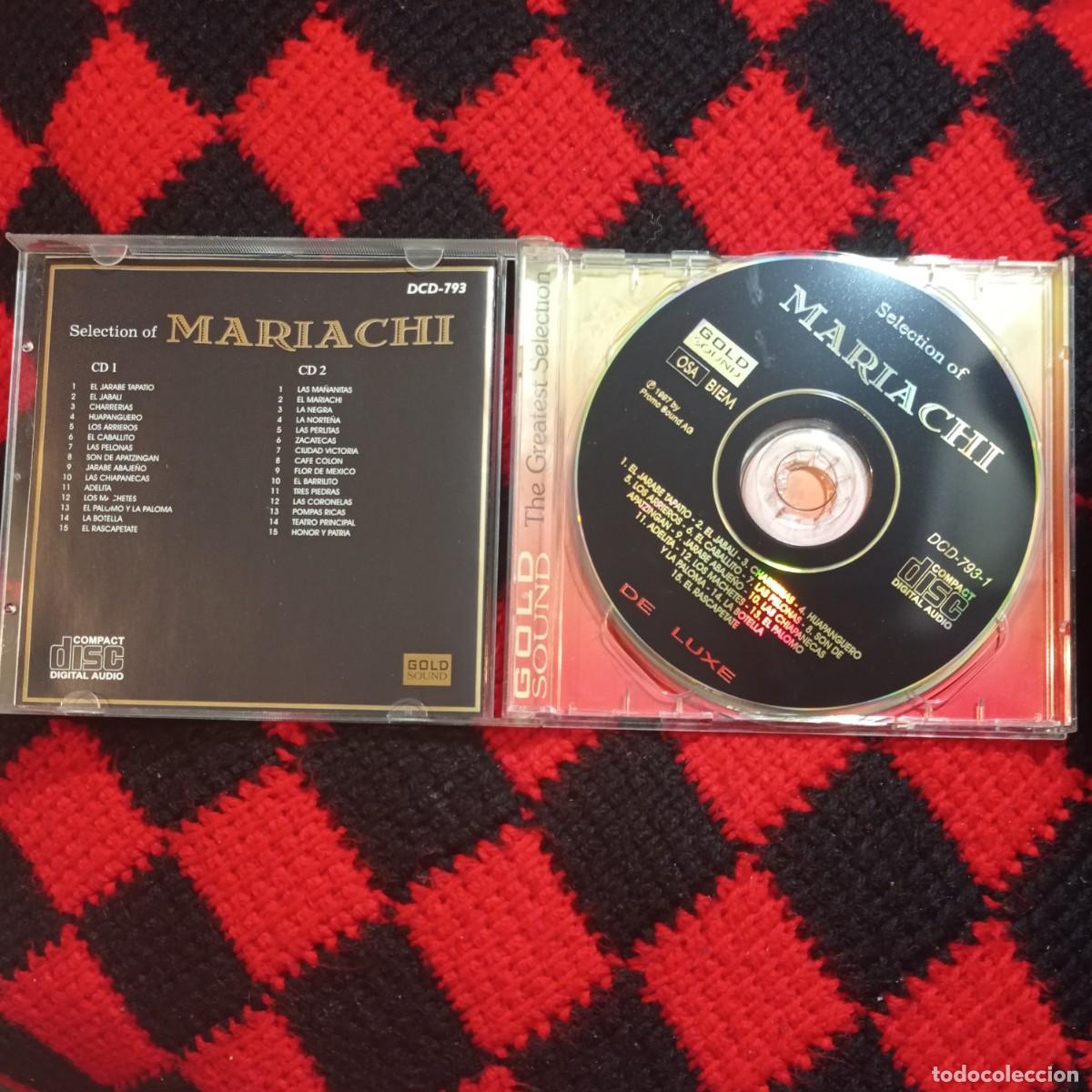 CDs de m&uacute;sica: SELECTION OF MARIACHI (2 CD) - Foto 3