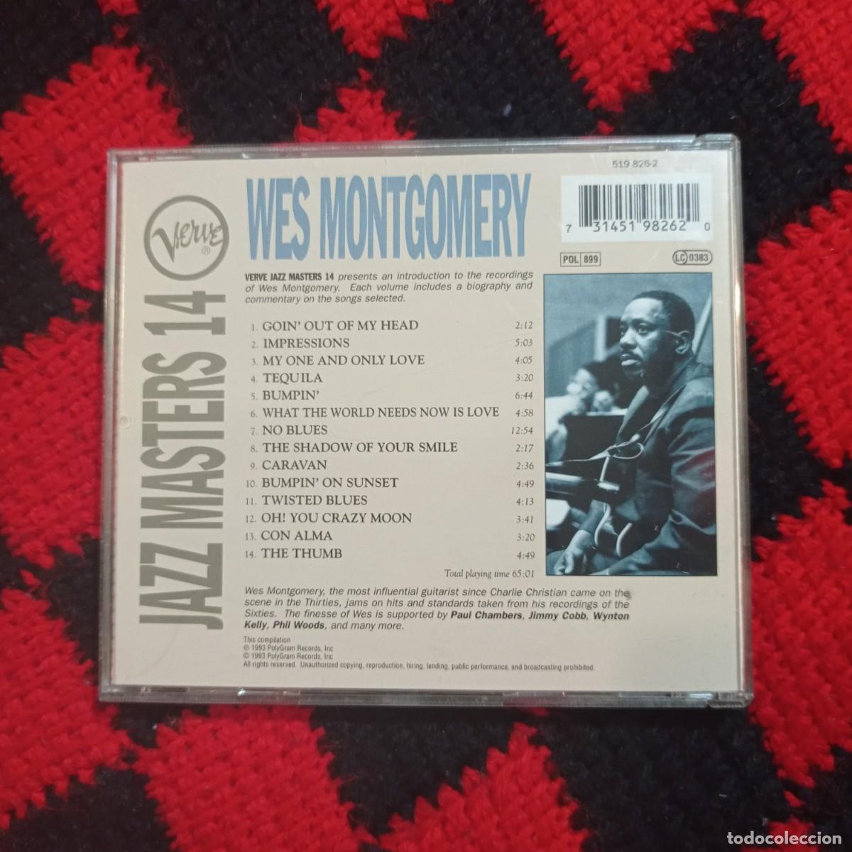 CDs de m&uacute;sica: WES MONTGOMERY (CD JAZZ MASTERS N14) - Foto 2