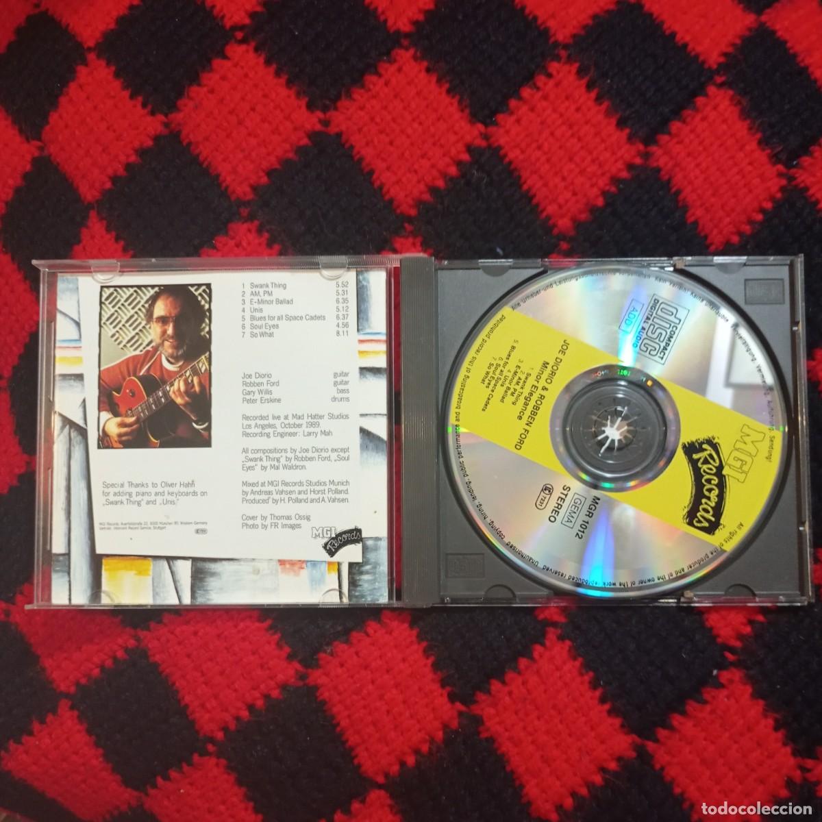 CDs de m&uacute;sica: JOE DIORIO & ROBBEN FORD: MINOR ELEGANCE (CD) - Foto 3