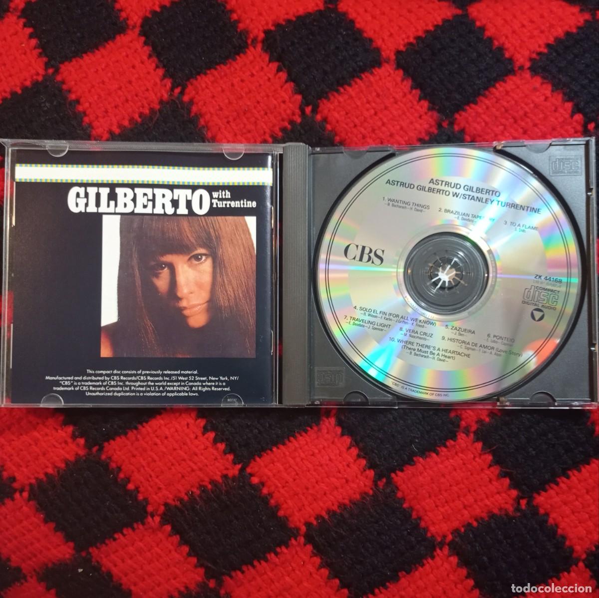 CDs de m&uacute;sica: GILBERTO WITH TURRENTINE (CD) - Foto 3