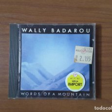 CDs de Música: WORDS OF A MOUNTAIN - WALLY BADAROU. Lote 394235704