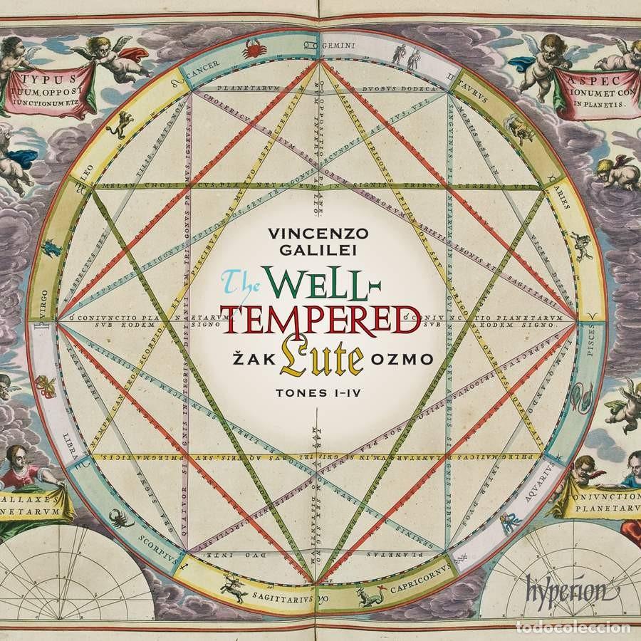 CD de M&uacute;sica: VINCENZO GALILEI - THE WELL-TEMPERED LUTE (CD) ZAK OZMO