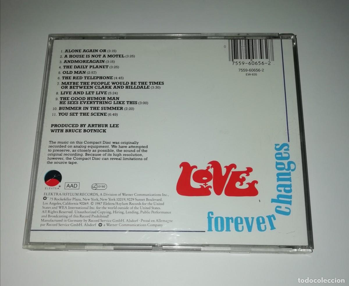 CDs de m&uacute;sica: Cd love forever changes 1987 - Foto 2