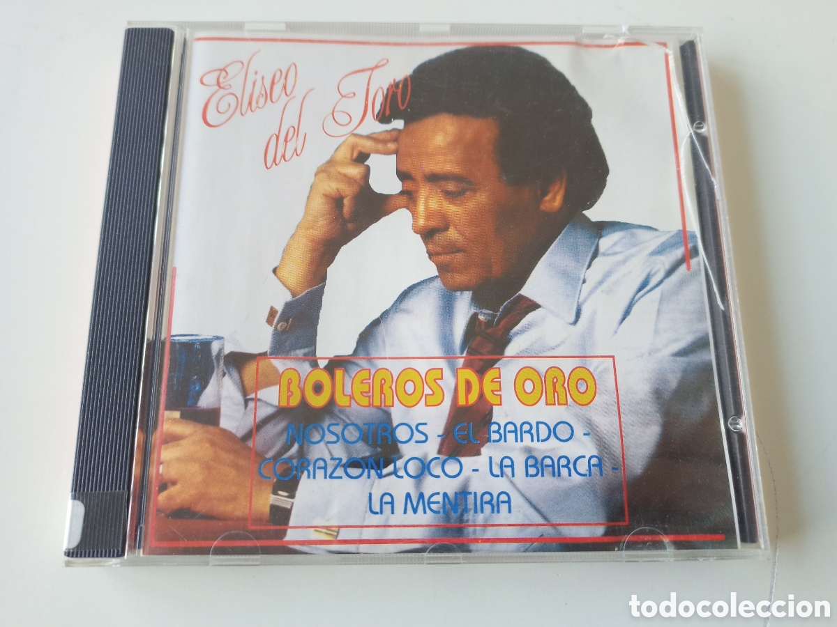 CDs de m&uacute;sica: Eliseo del Toro - Boleros de Oro - Foto 1