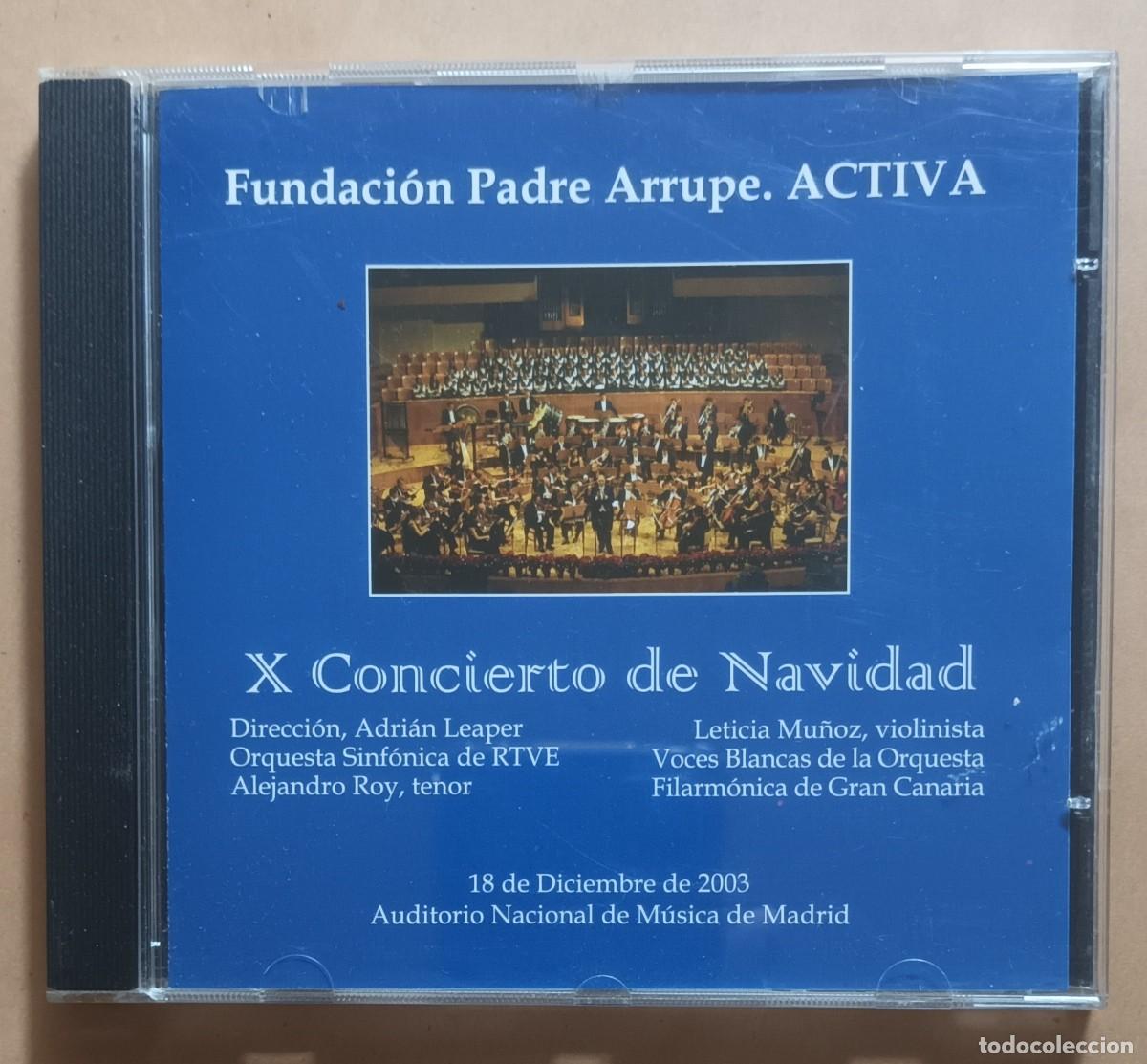 CD di Musica: CD - X CONCIERTO DE NAVIDAD - FUNDACION PADRE ARRUPE ** VER TITULOS