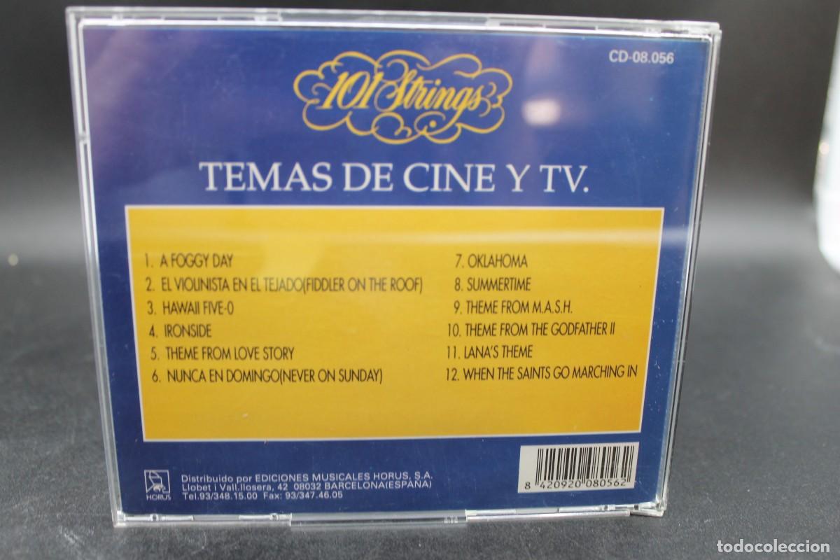 CDs de m&uacute;sica: 20 TEMAS DE CINE Y TV 101 STRINGS CD - Foto 3