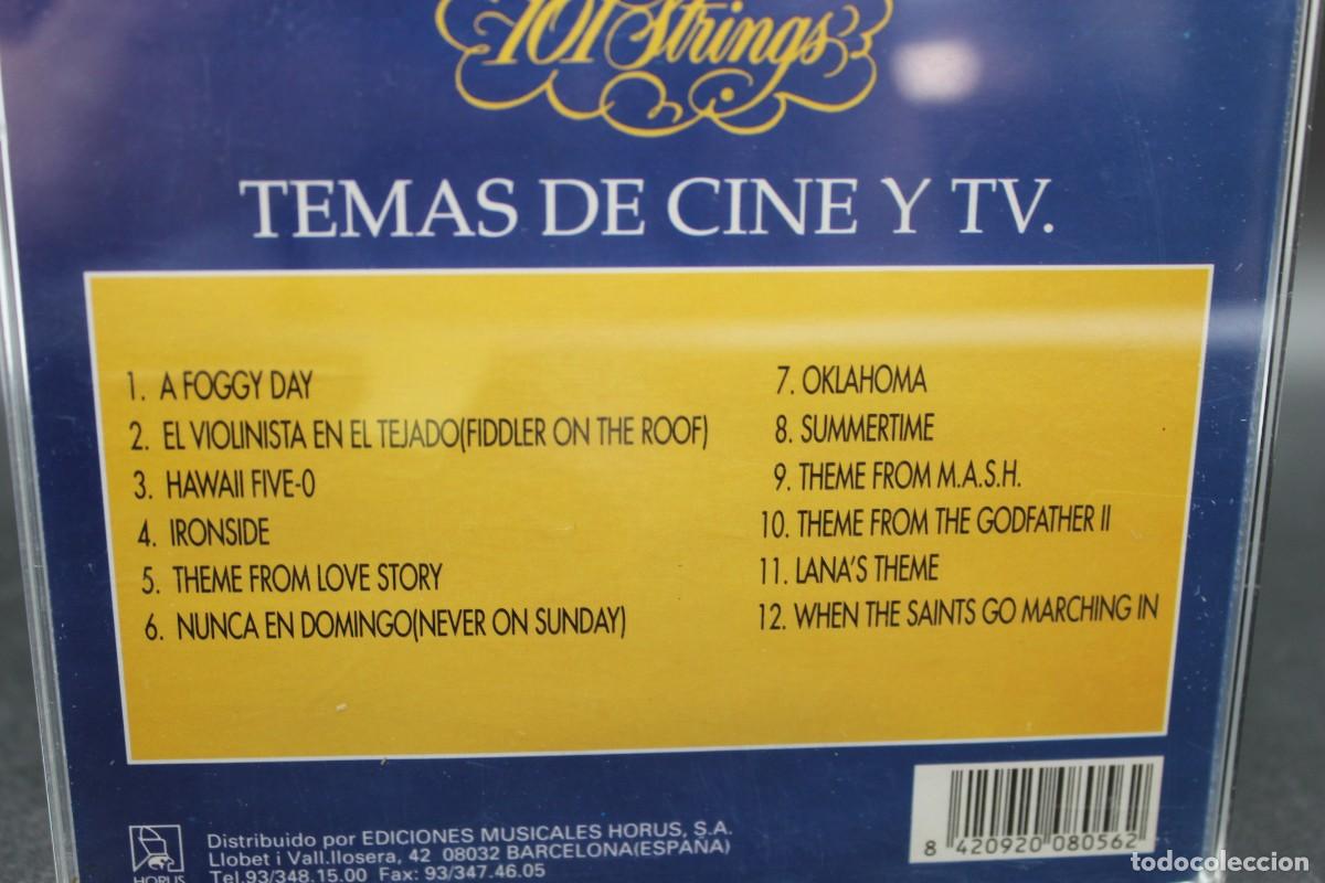 CDs de m&uacute;sica: 20 TEMAS DE CINE Y TV 101 STRINGS CD - Foto 4