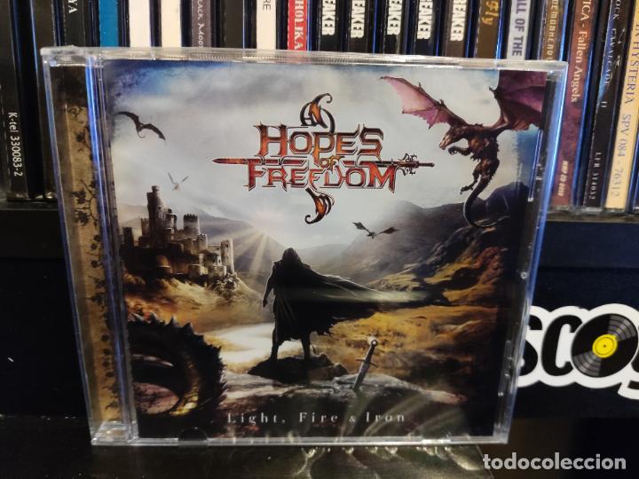 CDs de M&uacute;sica: HOPES OF FREEDOM - LIGHT, FIRE & IRON - NUEVO, PRECINTADO.