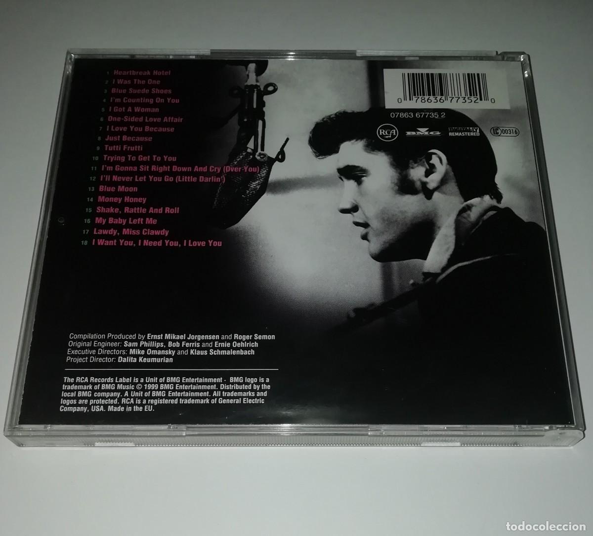 CDs de m&uacute;sica: Cd elvis presley 18 temas - Foto 3