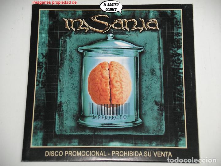 CDs de M&uacute;sica: Insania, I.M.P.E.R.F.E.C.T.O. Imperfecto, CD single promo 3 temas Maldito Records 2004 muy buen est.