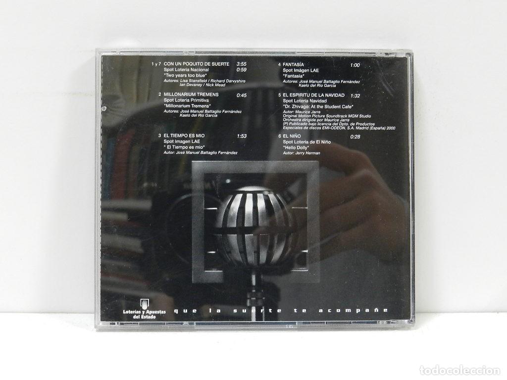 CDs de m&uacute;sica: DISCO CD. Con Un Poquito De Suerte. COMPACT DISC. - Foto 2