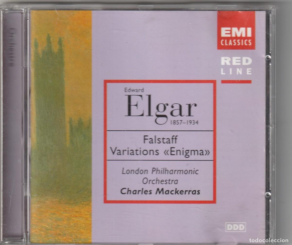 CDs de m&uacute;sica: ELGAR - FALSTAFF &middot; VARIATIONS ENIGMA (CD EMI 1998) - Foto 1