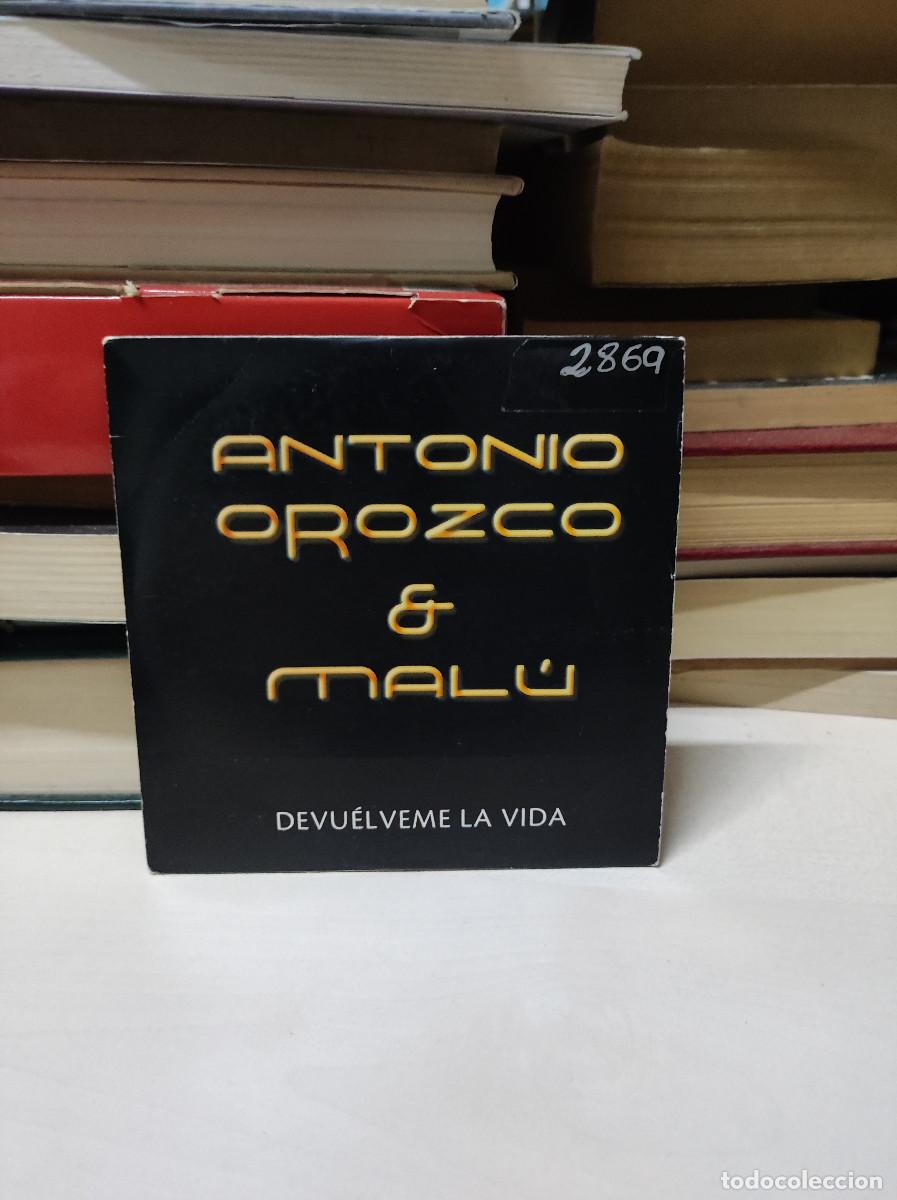 CDs de m&uacute;sica: Antonio Orozco, Mal&uacute; &ndash; Devu&eacute;lveme La Vida - Foto 1