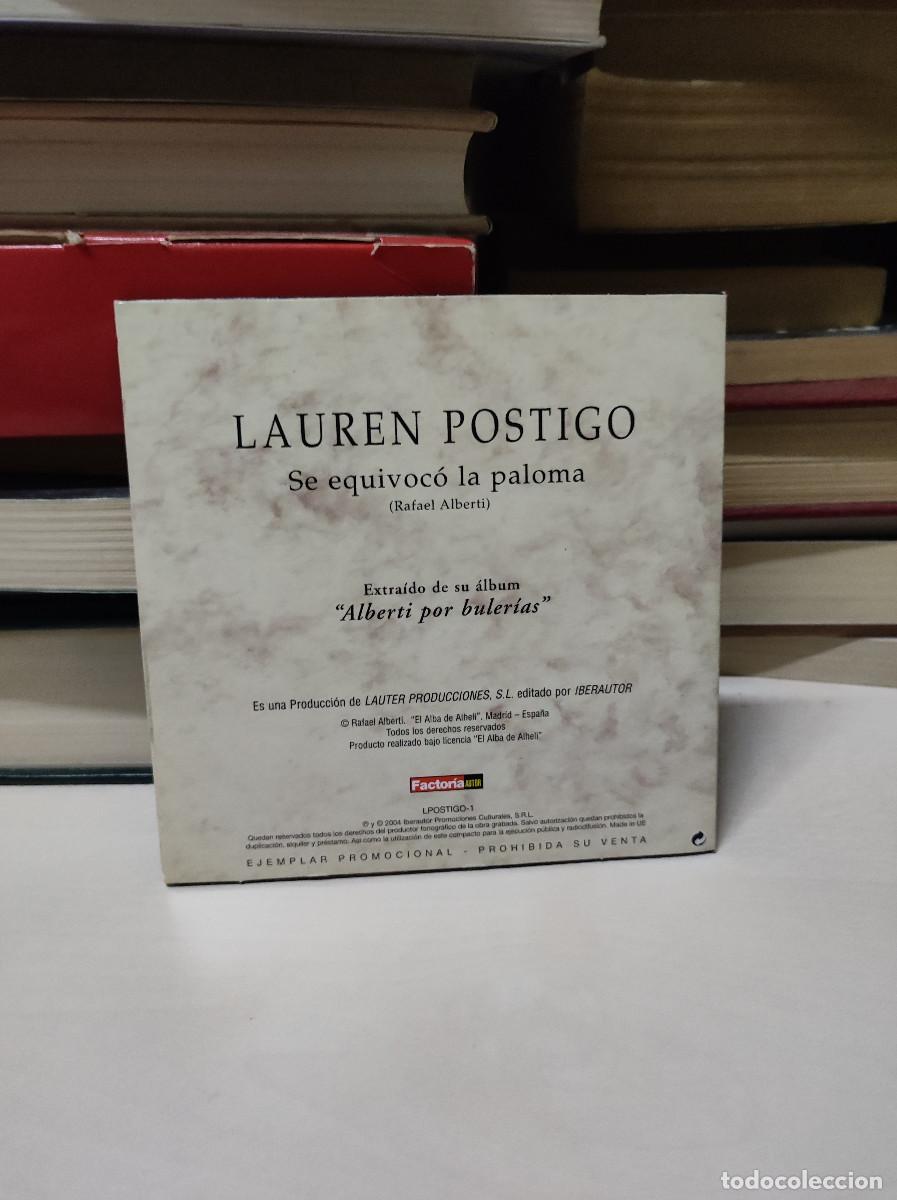 CDs de m&uacute;sica: Lauren Postigo &ndash; Se Equivoco La Paloma - Foto 2
