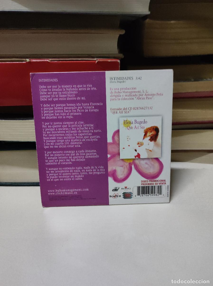 CDs de m&uacute;sica: Elena Bugedo &ndash; Intimidades - Foto 2