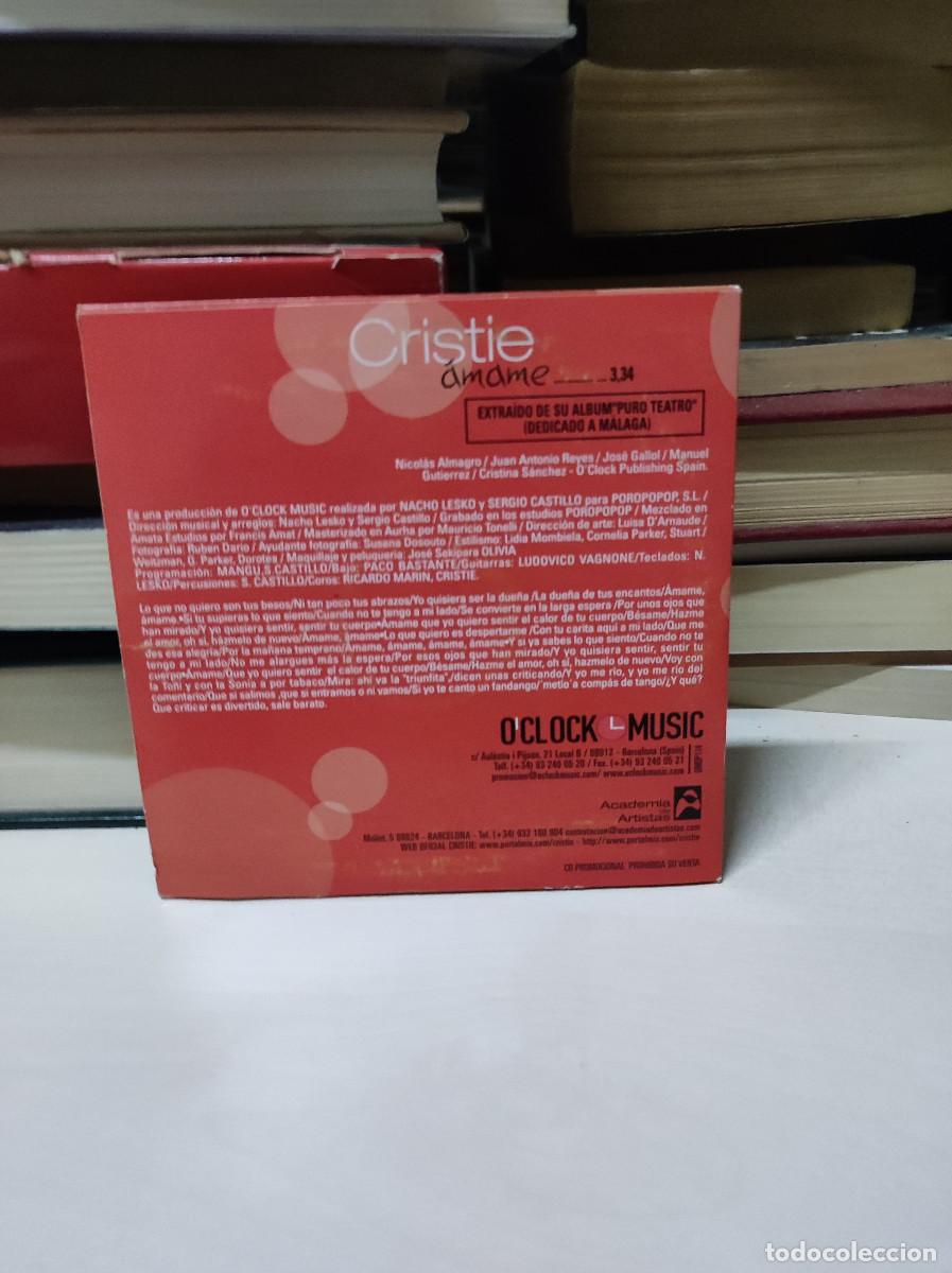 CDs de m&uacute;sica: Cristie &ndash; &Aacute;mame - Foto 2
