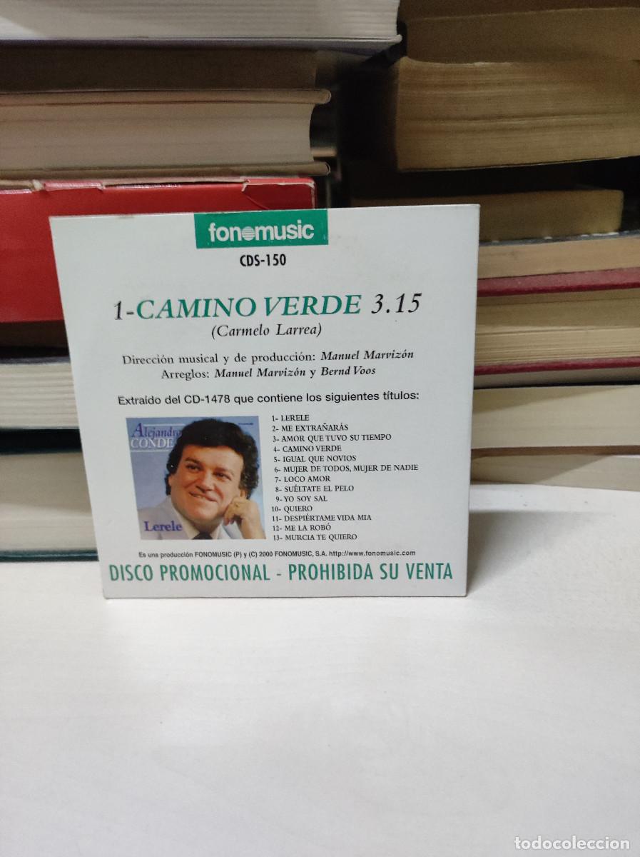 CDs de m&uacute;sica: Alejandro Conde &ndash; Camino Verde - Foto 2